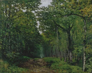 Aleja kasztanowców w La Celle-Saint-Cloud, 1867